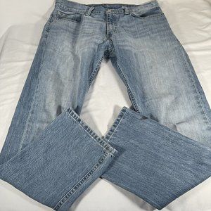 Levi’s 514 Straight Fit Leg Medium Wash Blue Jeans 34x32 Men’s